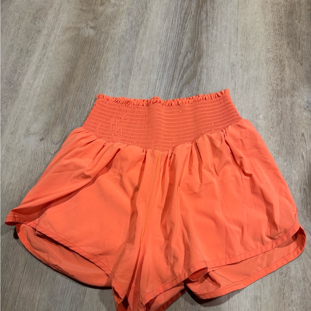 Aerie High-Waisted Coral Shorts
